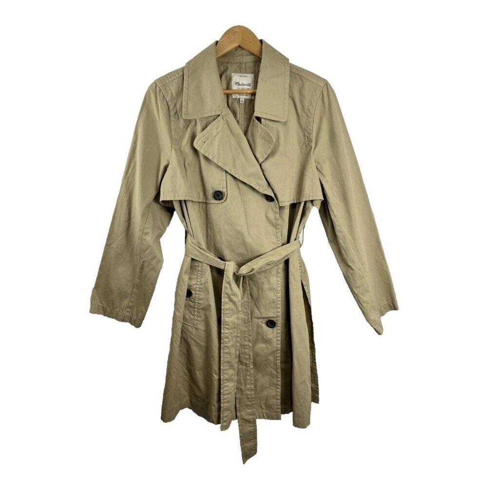 Madewell Classic Tan Trench Coat